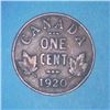 Image 1 : 1920 Canadian Penny One Cent Coin