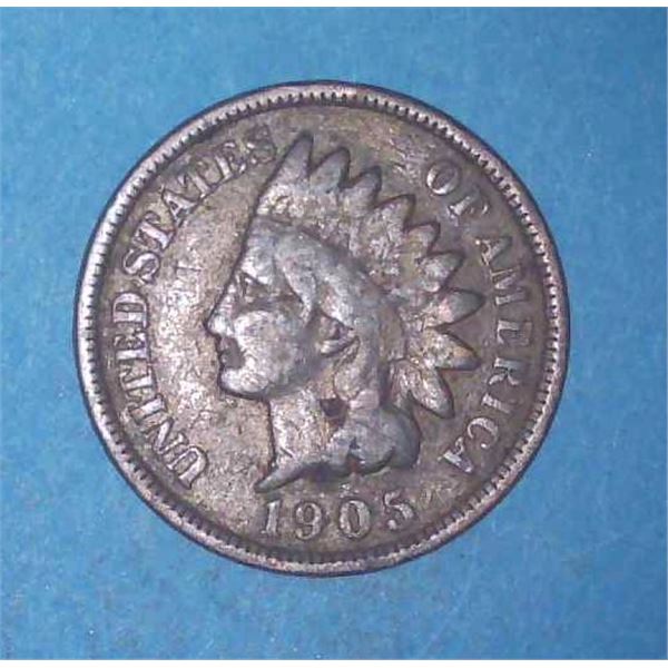 1905 USA Indian Head Penny