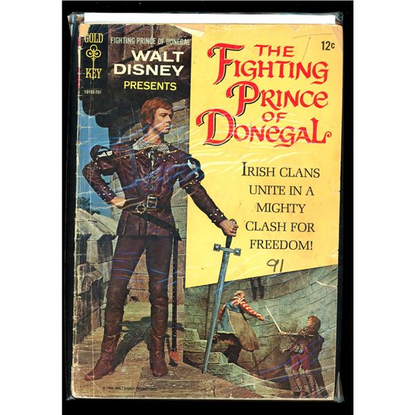 Gold Key Walt Disney Presents The Fighting Prince Of Donegal