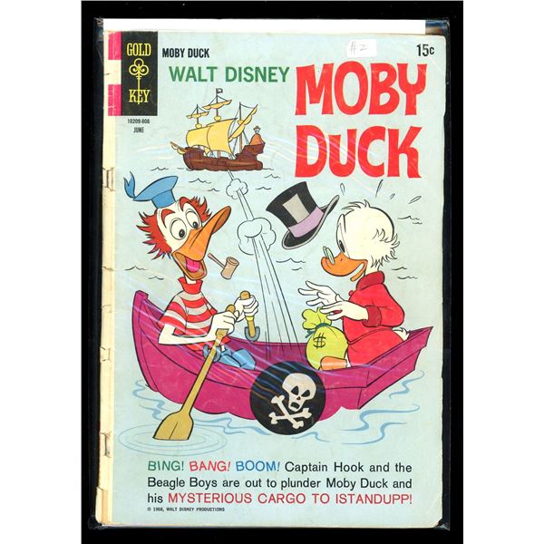 Gold Key Walt Disney Moby Duck #2