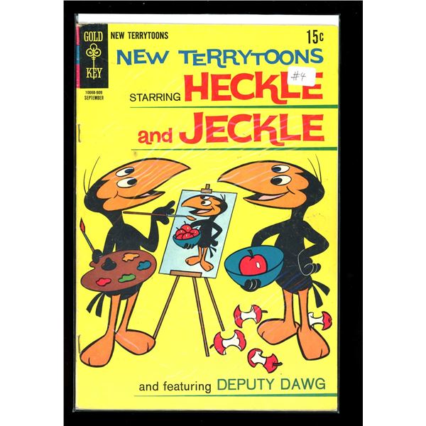 Gold Key New Terrytoons Starring Heckle and Jeckle #4
