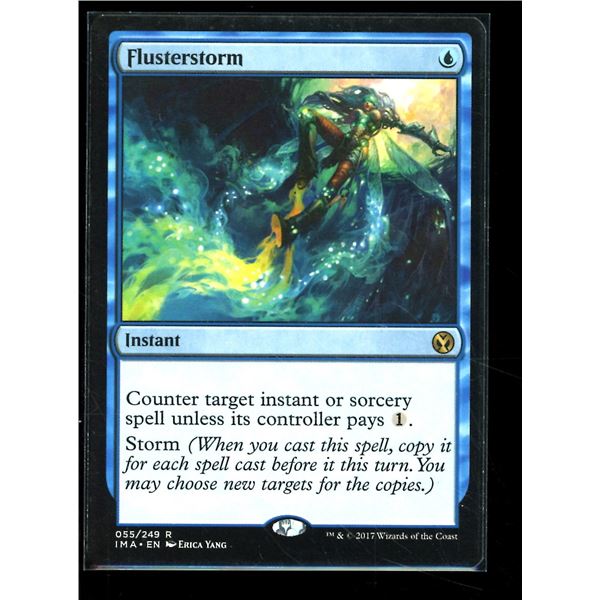 Magic the Gathering Flusterstorm Iconic Masters
