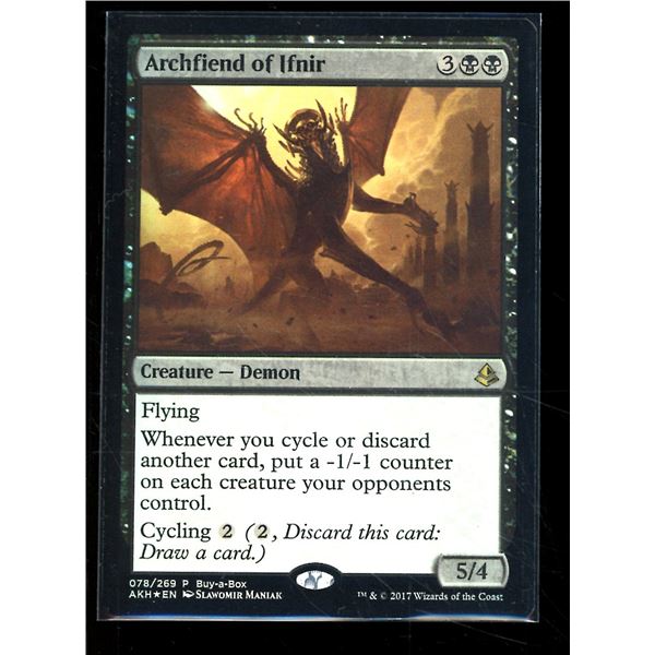 Magic the Gathering Archfiend of Ifnir FOIL Amonkhet
