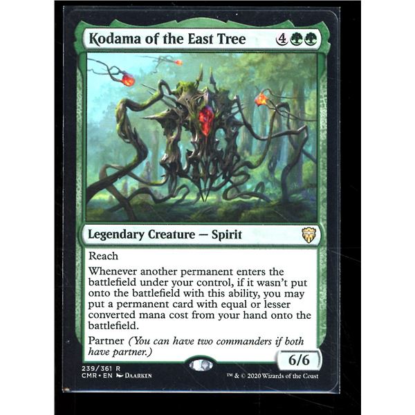 Magic the Gathering Kodama of the East Tree Commander Legends
