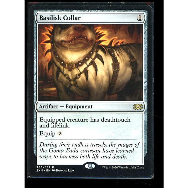 Magic the Gathering Basilisk Collar Double Masters