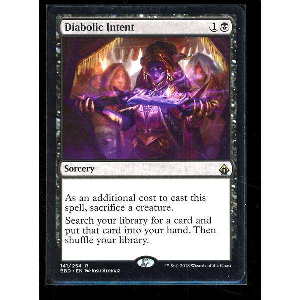 Magic the Gathering Diabolic Intent Battlebond