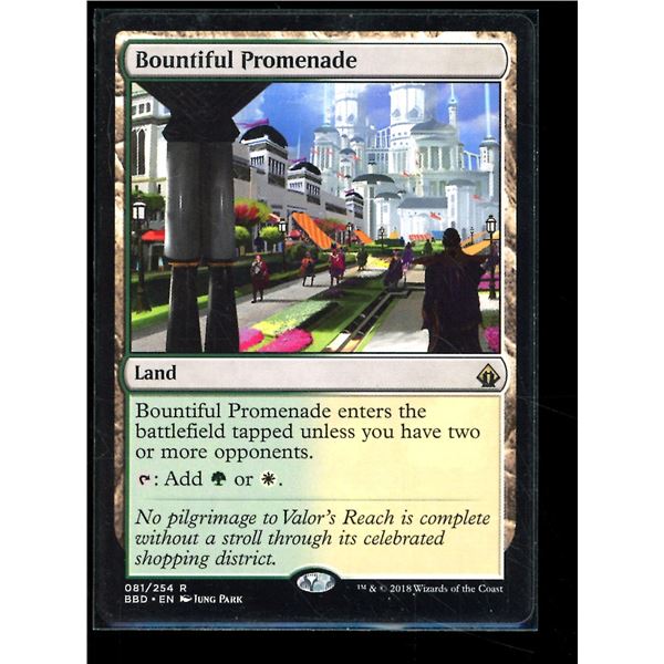Magic the Gathering Bountiful Promenade Battlebond