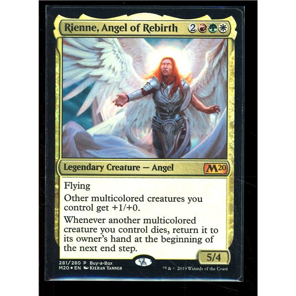 Magic the Gathering Rienne, Angel of Rebirth FOIL Core Set 2020