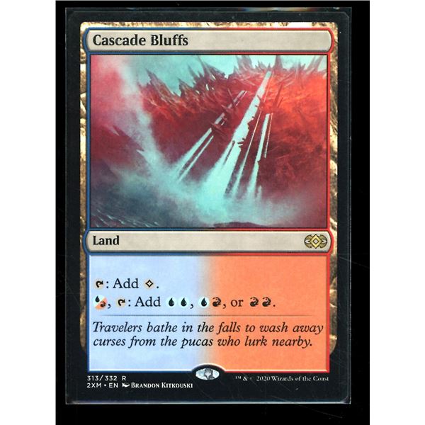Magic the Gathering Cascade Bluffs Double Masters