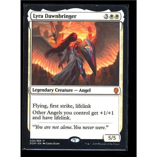 Magic the Gathering Lyra Dawnbringer Dominaria