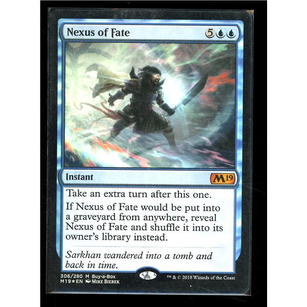 Magic the Gathering Nexus of Fate FOIL Core Set 2019
