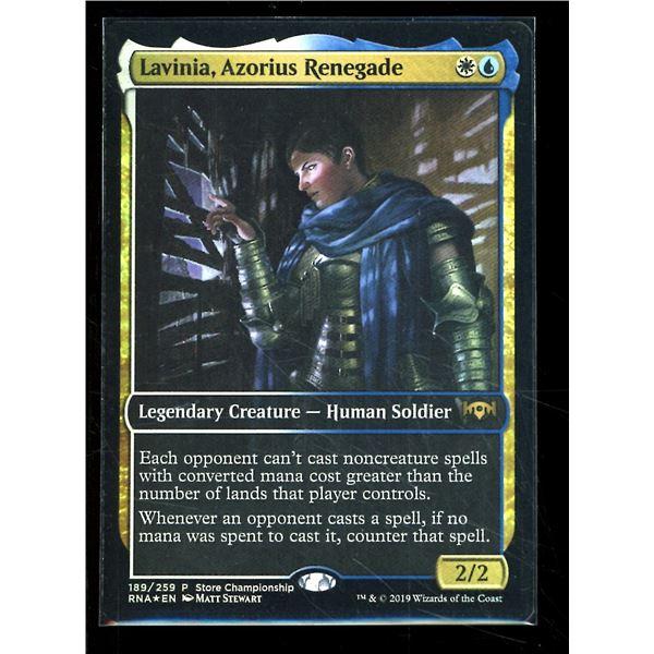 Magic the Gathering Lavinia, Azorius Renegade FOIL Ravnica Allegiance