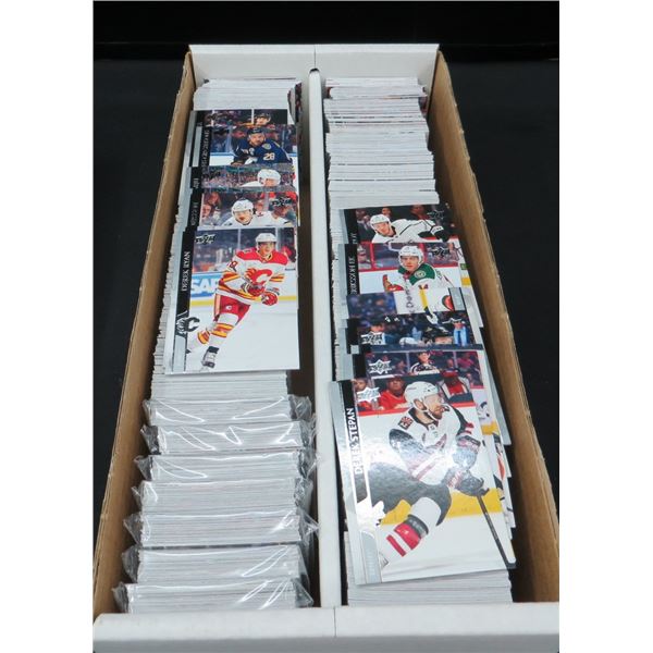 1600 Count Box Of Donated Hockey Cards Various Years, Teams & Players