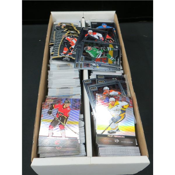 1600 Count Box Of Donated Hockey Cards Various Years, Teams & Players