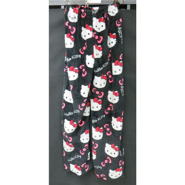 Hello Kitty Plush Pajama Pants Size Small