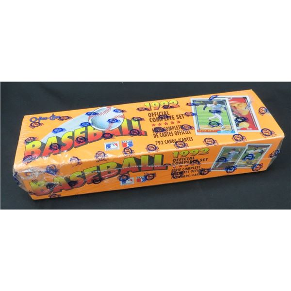 1992 OPC O-Pee-Chee Baseball Factory Sealed Complete Set (792) Cards BV $150.00