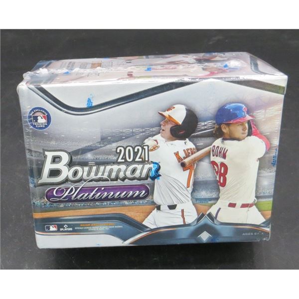 2021 Bowman Platinum MLB Baseball Blaster Box Factory Sealed