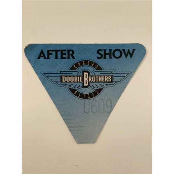 The Doobie Brothers Cycles Aftershow Pass