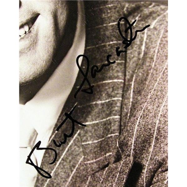 Burt Lancaster signed portrait photo