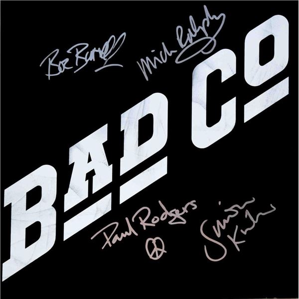 Bad Company signed debut album