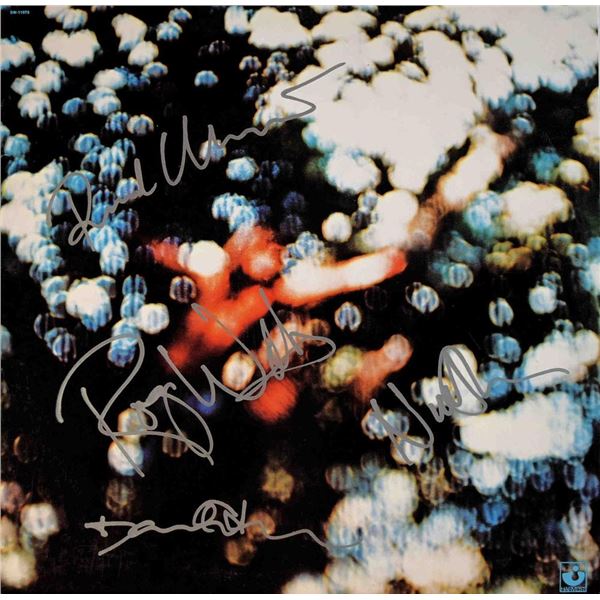 Pink Floyd Obscured By Clouds signed album