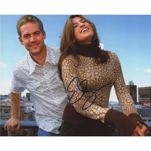 Fast And Furious Eva Mendes signed photo