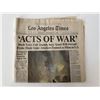 Image 1 : LA Times September 13th 2001- ACT of War