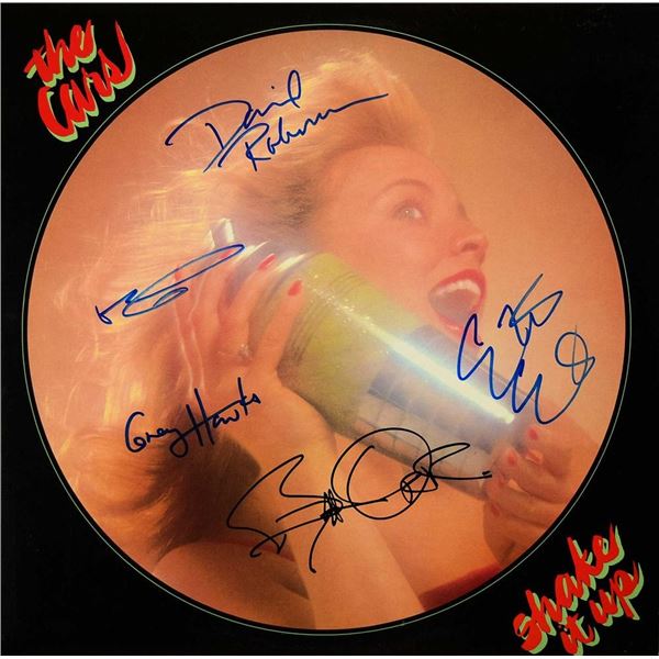 The Cars signed Cars-Shake It Up album