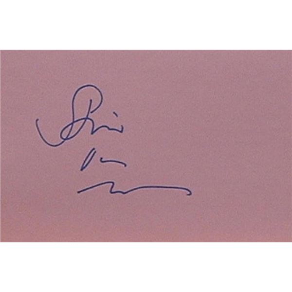 Stevie Van Zandt signature slip