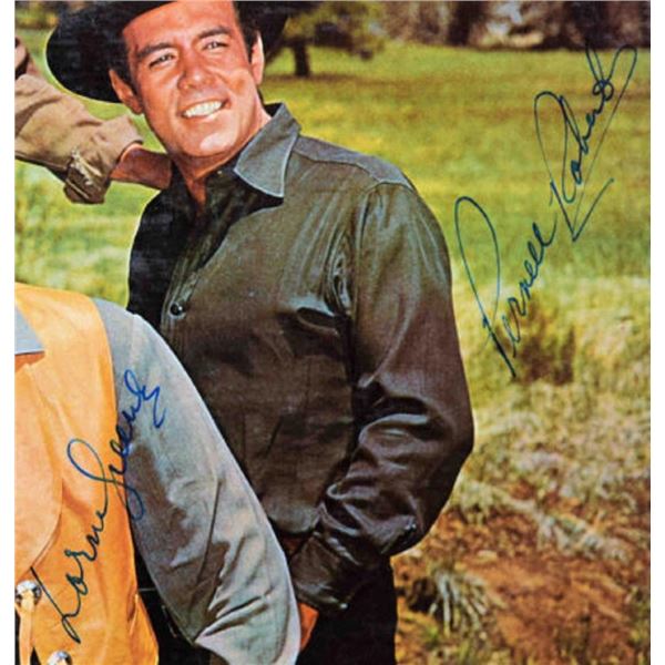 Bonanza TVâ€™s Original Cast signed soundtrack