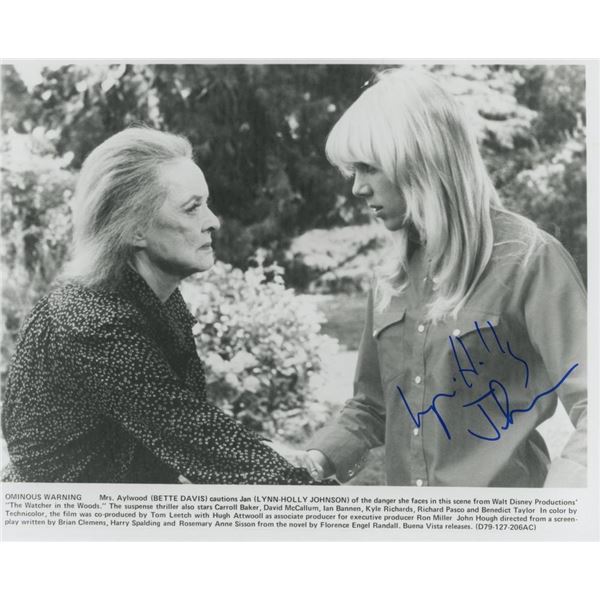 The Watcher in the Woods signed movie photo