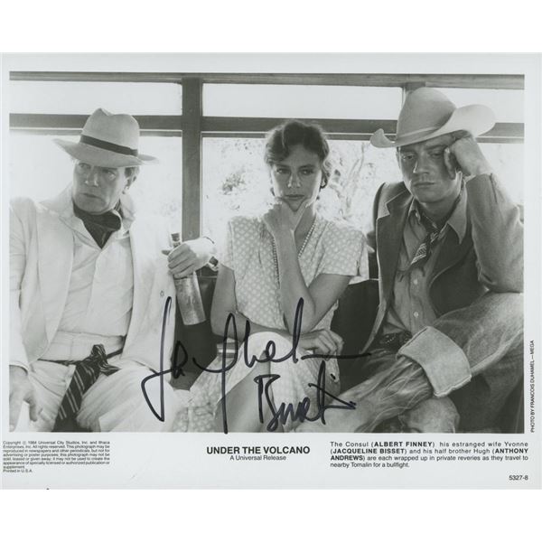 Under the Volcano Jaqueline Bisset signed movie photo