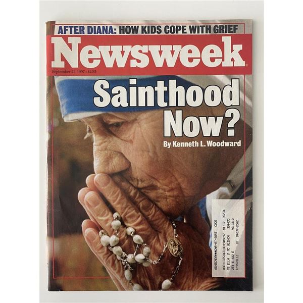 Newsweek Mother Teresa magazine September 22, 1997