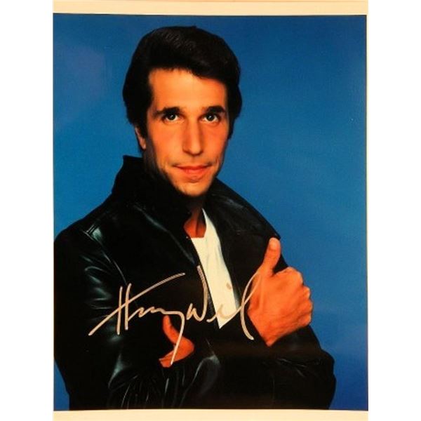 Happy Days Henry Winkler signed photo