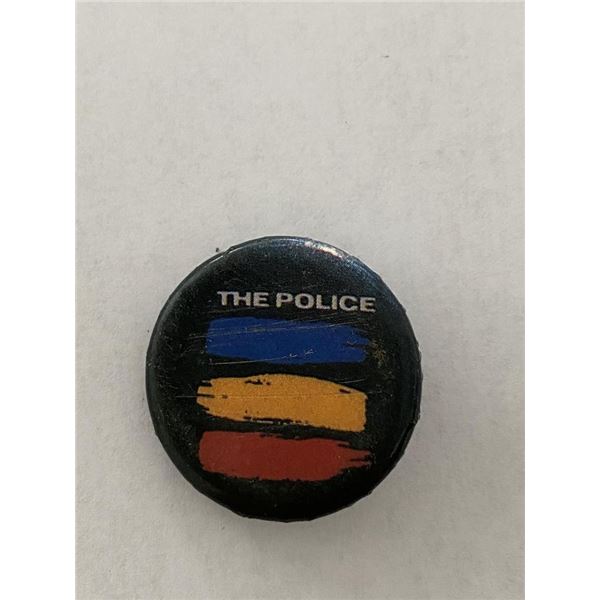 The Police Synchronicity vintage pin