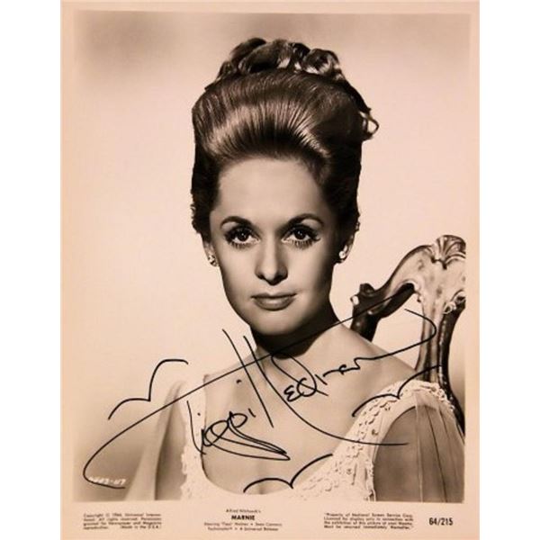The Birds Tippi Hedren signed portrait photo