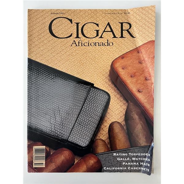 Cigar Aficionado edition- 1993