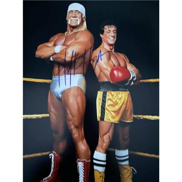 WWF Hulk Hogan signed photo