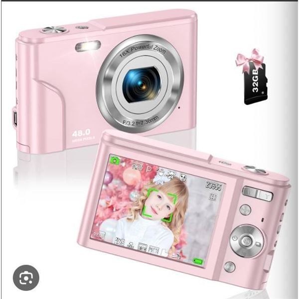 X004FHILID 48MP Digital Camera with 6X Zoom and Type-C Connectivity
