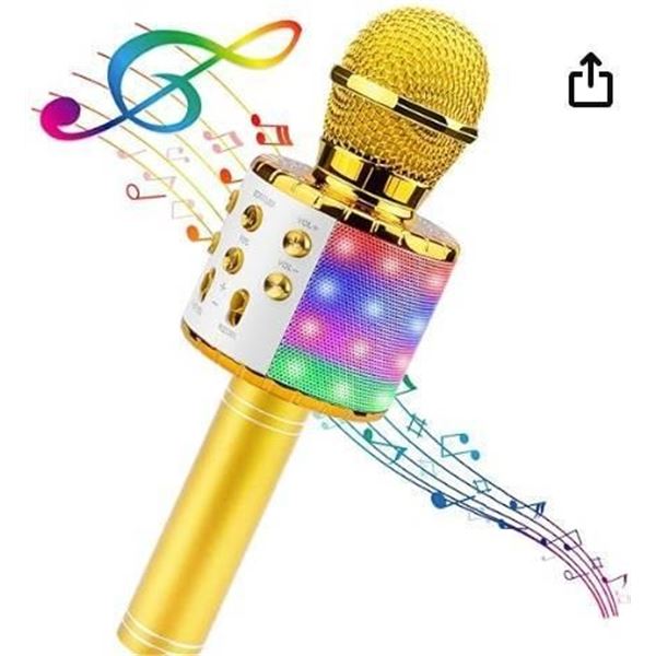 BlueFire Hand Held KTV Wireless Microphone CT007 (Yellow)