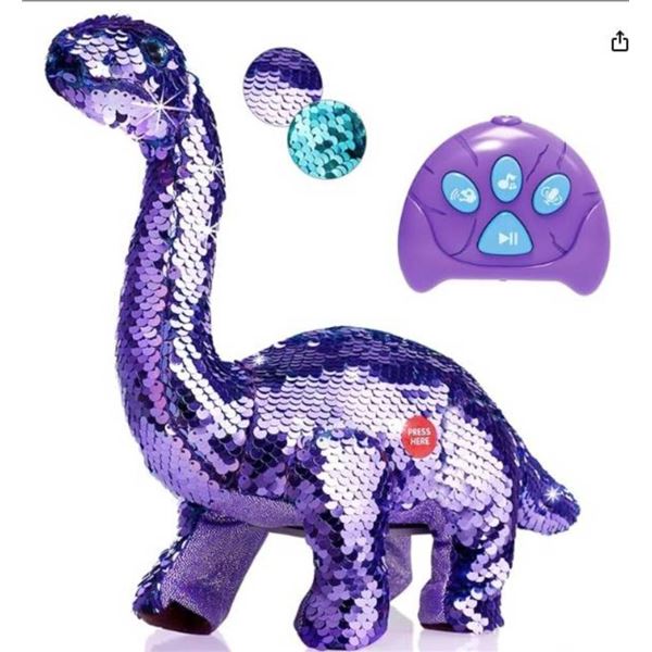 Remote Control Dinosaur Toy with Singing and Roaring Features