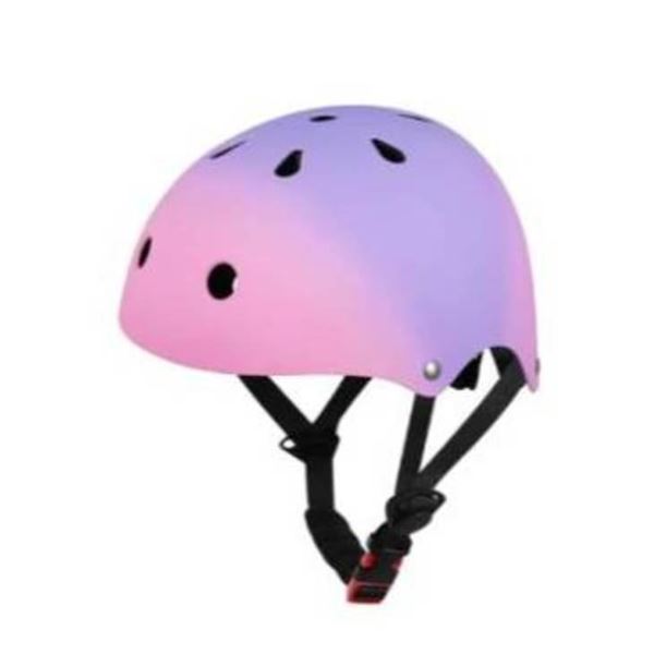 Hanstre Kids Helmet X004JDQ2V1 For Ages 3 to 14, Adjustable, Pink Purple