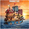 Image 1 : Tycole Pirate Ship Building Set, 919 Pieces, Model 1241