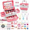 Image 1 : Girls Dress-Up Toy Kit for Kids