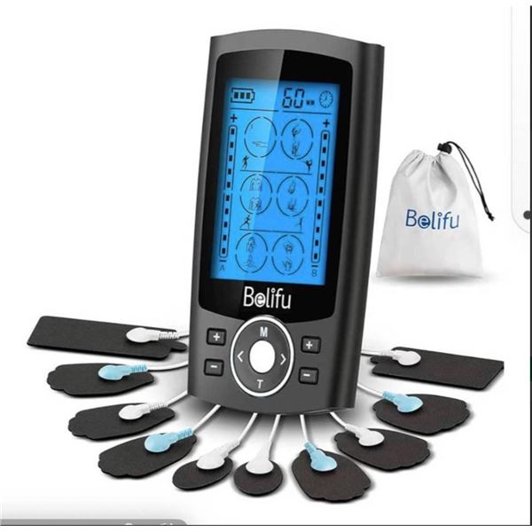 Dual Channel TENS Unit with Fastening Cable Ties
