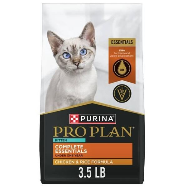 Purina Pro Plan Kitten Complete Essentials Chicken & Rice 3.5 lb