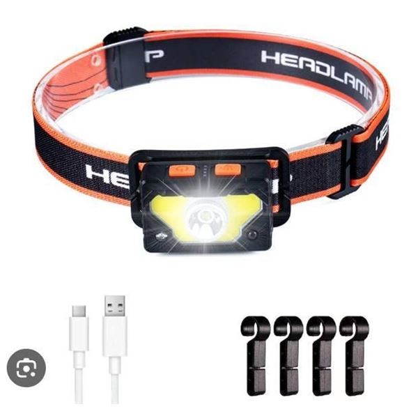 BSTARS Headlamp Camping Gear Rechargeable LED Head Lamp with Red Light 1000 Lumen 6 Modes