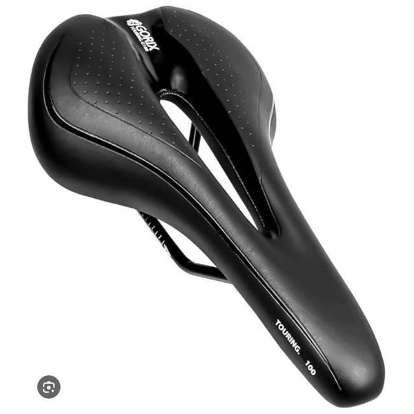 Gorix Bicycle Saddle Model Touring Gtb Black