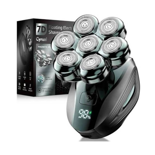 Cyruzi 7D Floating Electric Shaver MS-689 with Magnetic Head