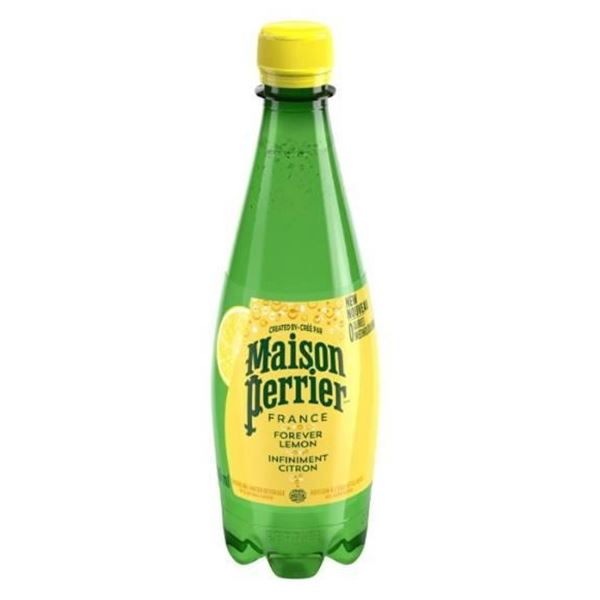 Maison Perrier Lemon Sparkling Water, 500mL, Pack of Six